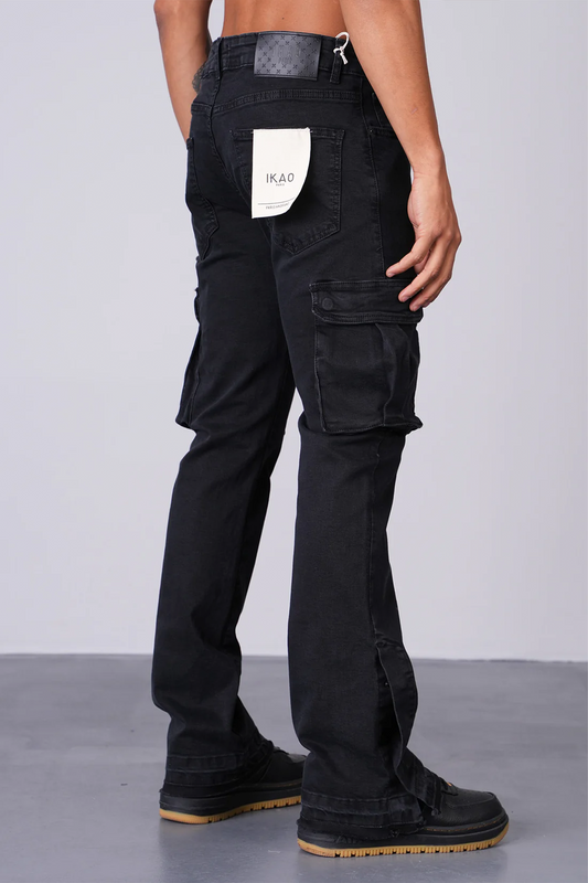 Newcop Jean Flare Ll2000319 - Black Ropa 2