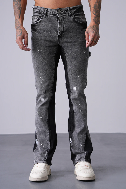 Newcop Jean Flare Ll2000322 - Grey Ropa 1