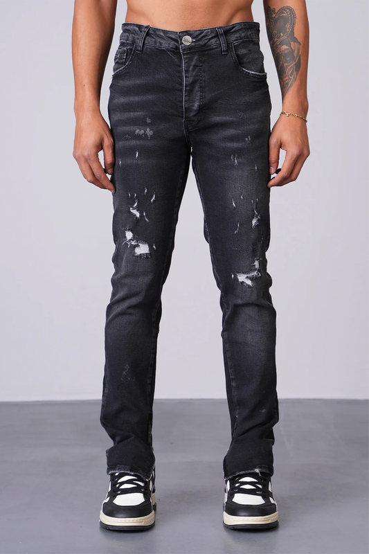 Newcop Jean Zipped Ll2000316 - Black Ropa 1