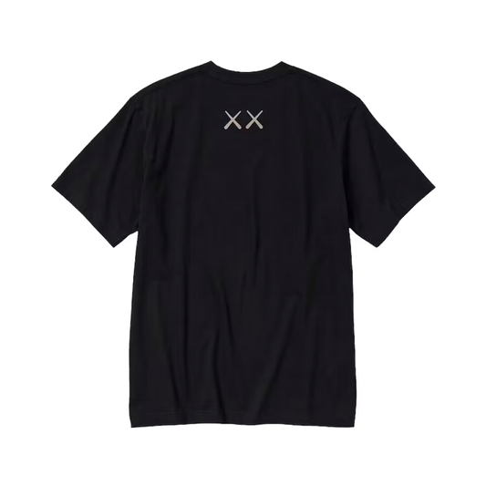 Newcop Kaws X Uniqlo Ut Short Sleeve Graphic T-shirt Black Ropa 2