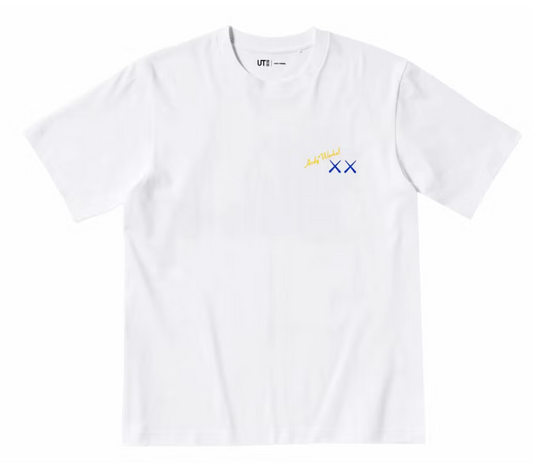 Newcop Kaws X Uniqlo Warhol Ut Graphic 471321 T-shirt Blue Ropa 2
