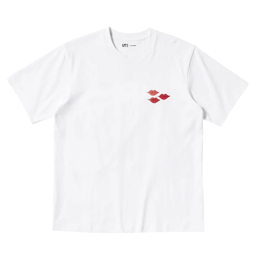 Newcop Kaws X Uniqlo Warhol Ut Graphic 471321 T-shirt Pink Ropa 1
