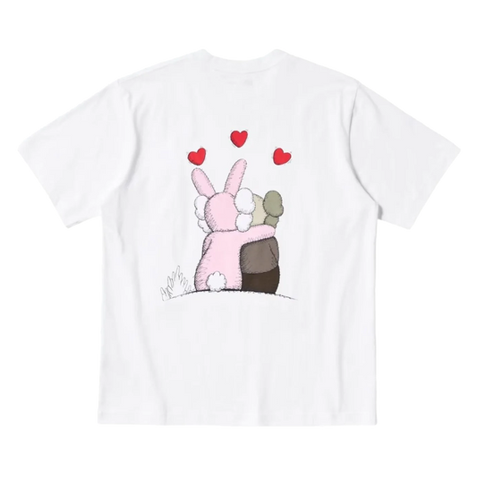 Newcop Kaws X Uniqlo Warhol Ut Graphic 471321 T-shirt Pink Ropa 2
