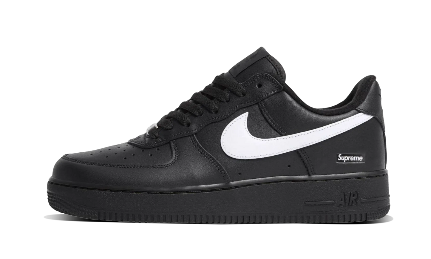 Newcop Nike Air Force 1 Low Supreme Black White Zapatillas 1