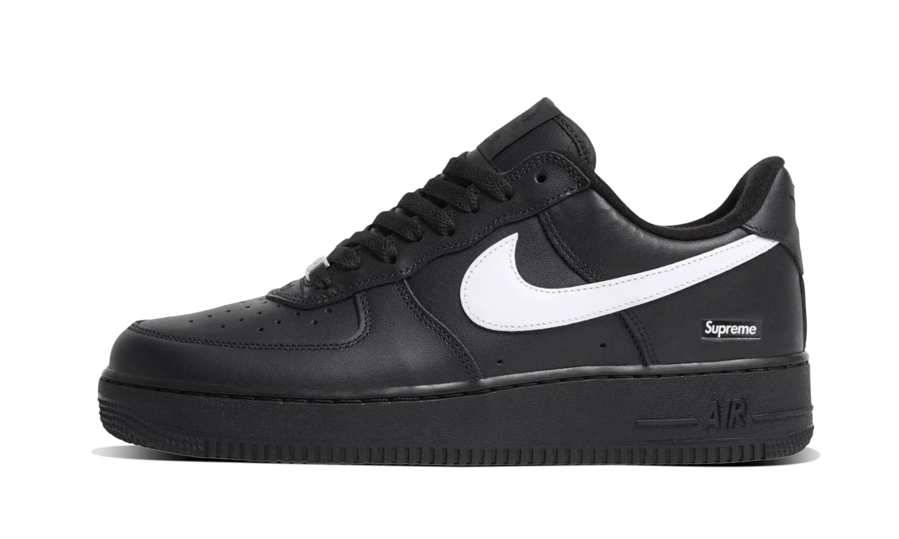 Newcop Nike Air Force 1 Low Supreme Black White Zapatillas 1