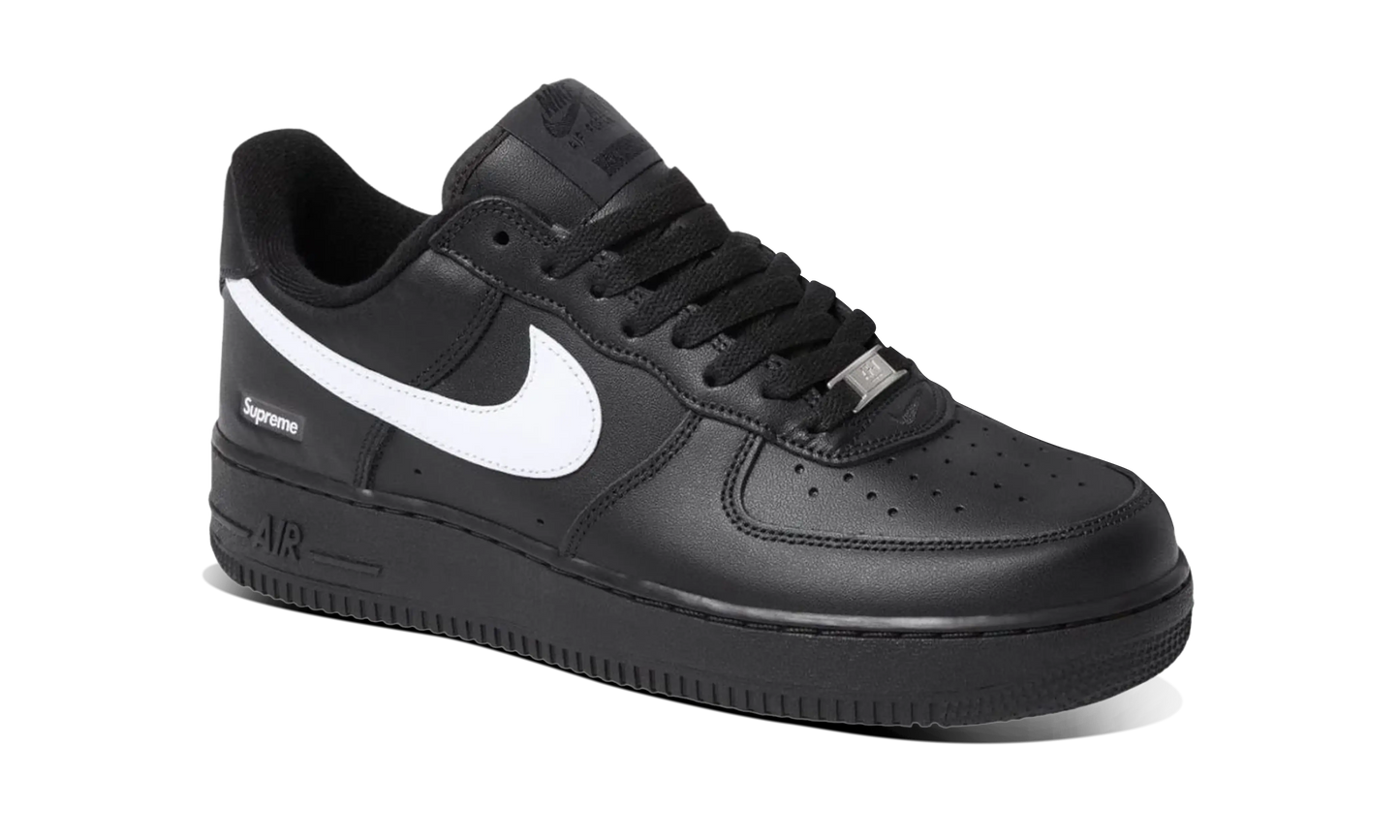 Newcop Nike Air Force 1 Low Supreme Black White Zapatillas 2