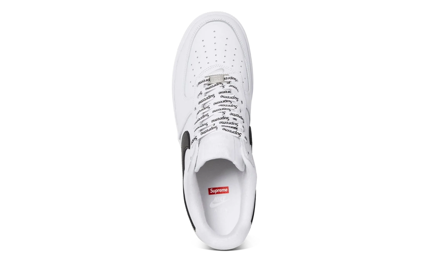 Newcop Nike Air Force 1 Low Supreme White Black Zapatillas 3