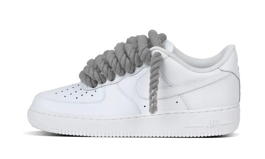Newcop Nike Air Force 1 Rope Laces Grey Zapatillas 1