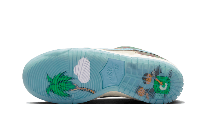 Newcop Nike Sb Dunk Low Crenshaw Skate Club Zapatillas 3