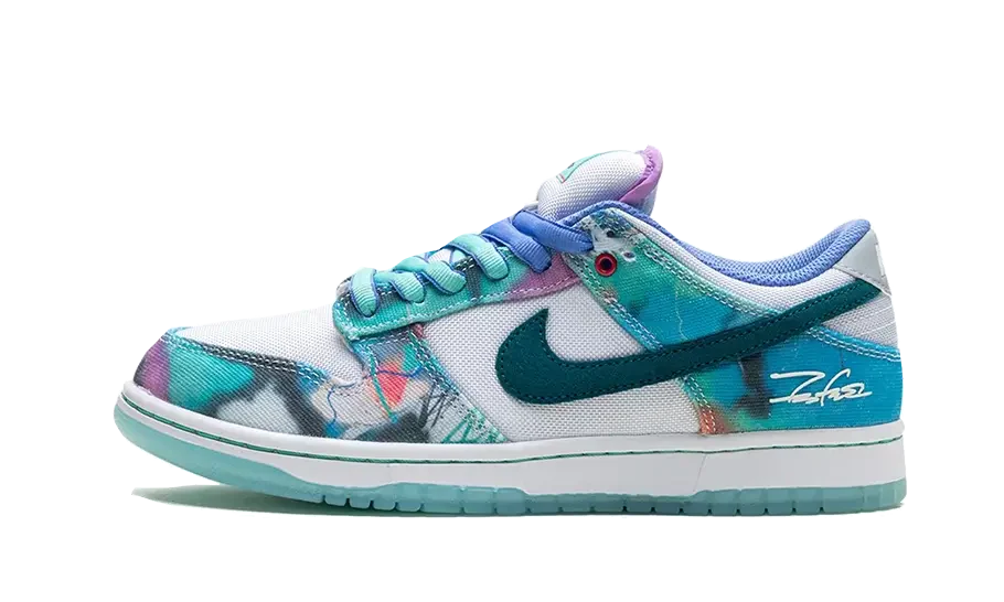 Newcop Nike Sb Dunk Low Futura Laboratories Bleached Aqua Zapatillas 1