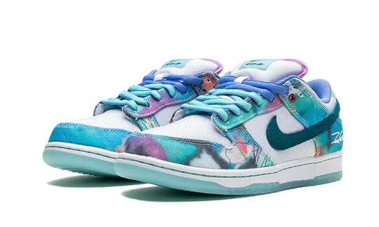 Newcop Nike Sb Dunk Low Futura Laboratories Bleached Aqua Zapatillas 2
