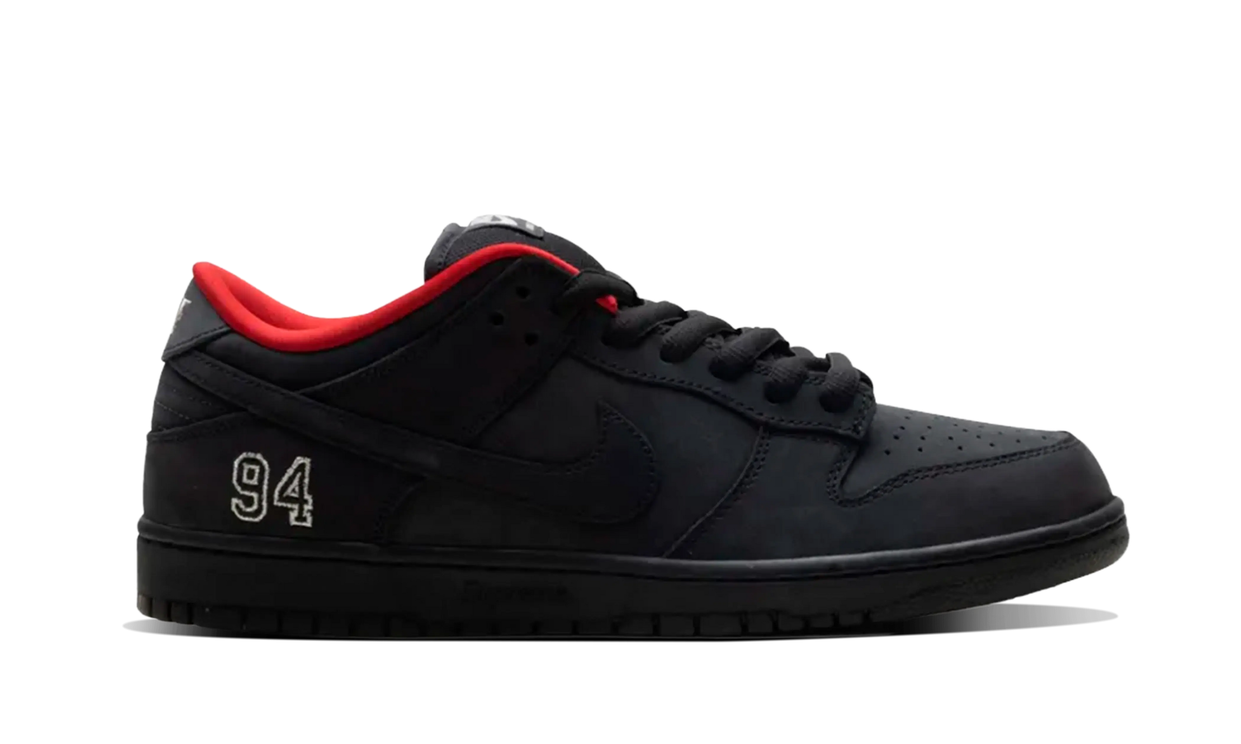Newcop Nike Sb Dunk Low Supreme 94 Black Zapatillas 2