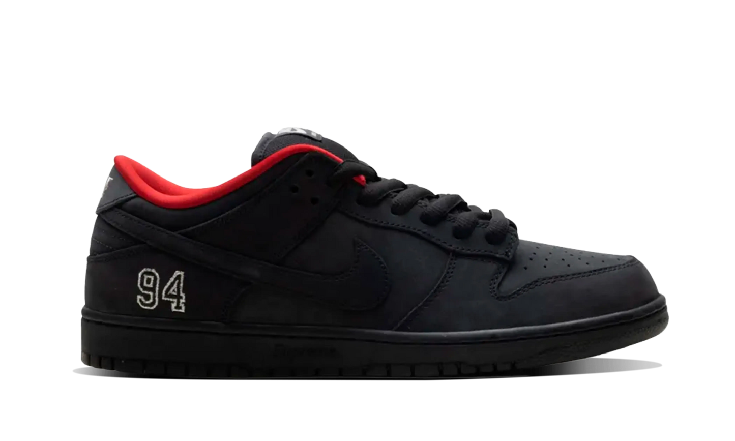 Newcop Nike Sb Dunk Low Supreme 94 Black Zapatillas 2