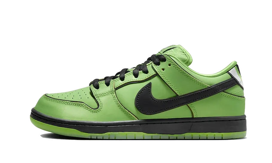 Newcop Nike Sb Dunk Low The Powerpuff Girls Buttercup Zapatillas 1