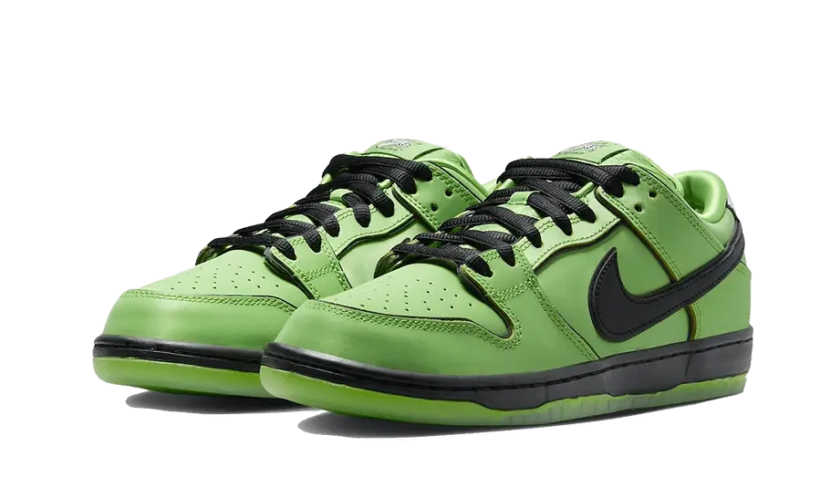 Newcop Nike Sb Dunk Low The Powerpuff Girls Buttercup Zapatillas 2