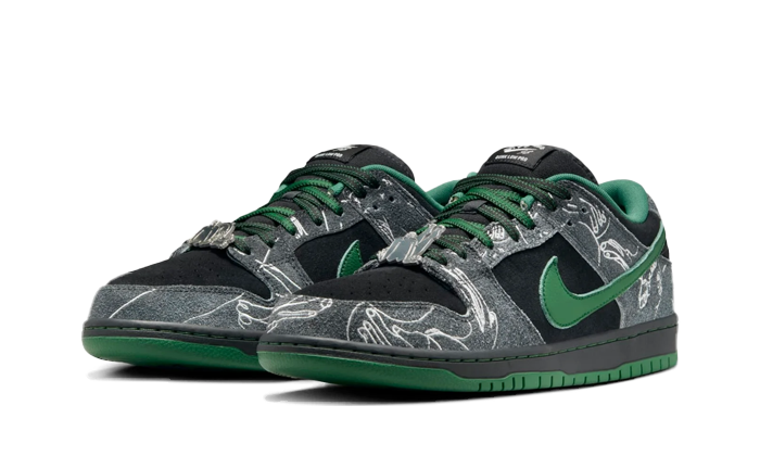 Newcop Nike Sb Dunk Low There Skateboards Zapatillas 2