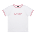 NWCP White & Pink Baby Tee