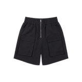 NWP Black Zipper Shorts