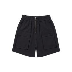 Newcop Nwp Black Zipper Shorts Ropa Newcop 1