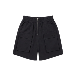 Newcop Nwp Black Zipper Shorts Ropa Newcop 1