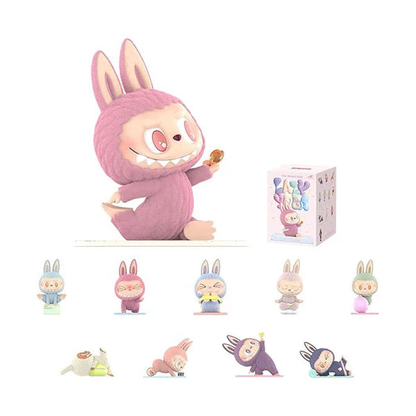 Newcop Pop Mart Labubu The Monsters Lazy Yoga Series Accesorios 2