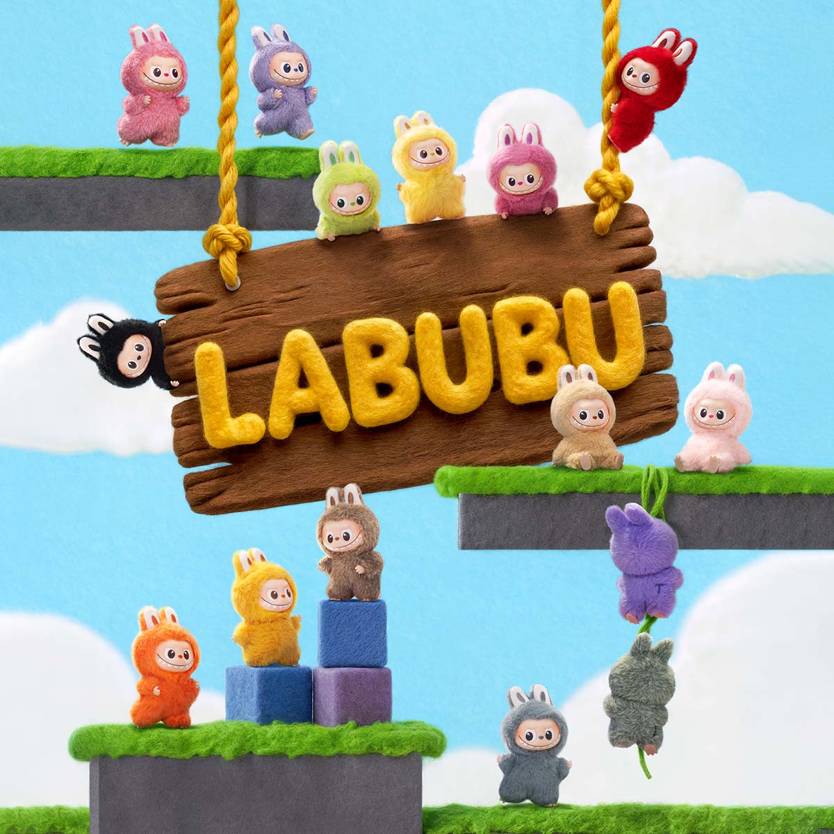 Newcop Pop Mart Labubu The Monsters Pin For Love Series (n-z) Accesorios 3