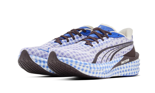Newcop Puma Deviate Nitro 4 Check Royal Sapphire White Zapatillas 2