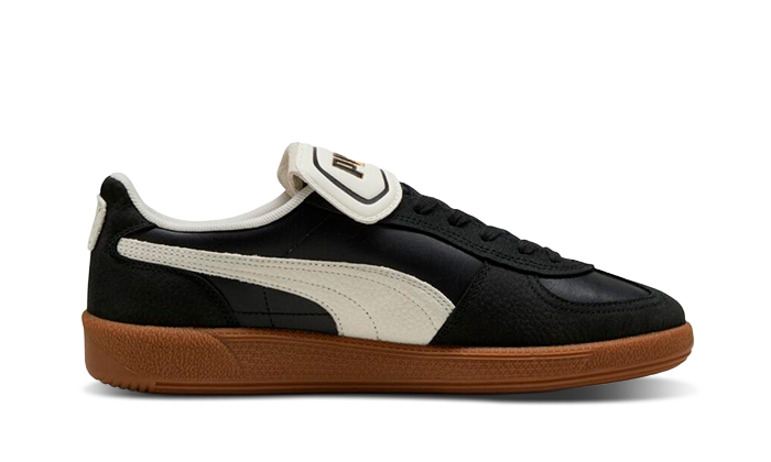 Newcop Puma Mujer Palermo Premium Black White Gum Zapatillas 3