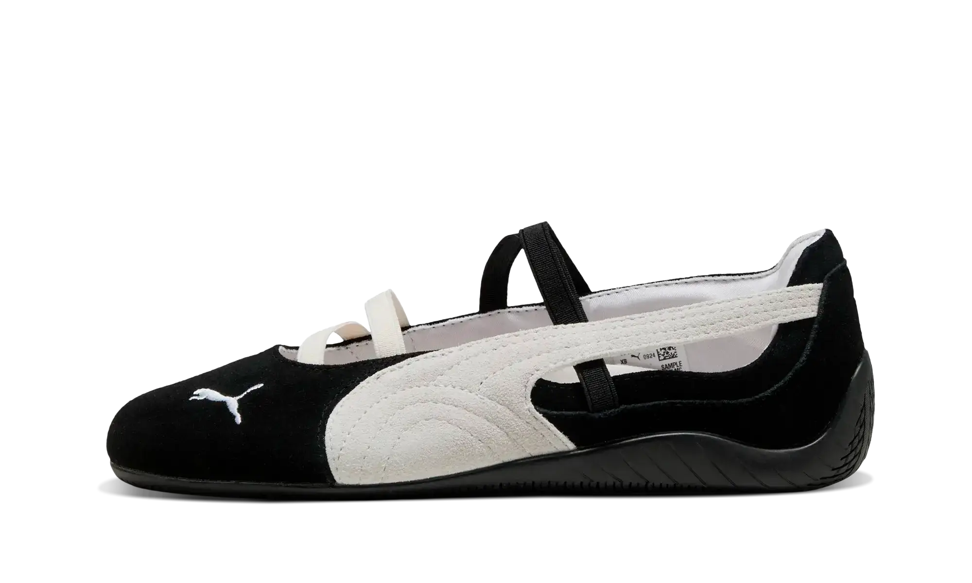 Newcop Puma Mujer Speedcat Ballet Black White Zapatillas 1