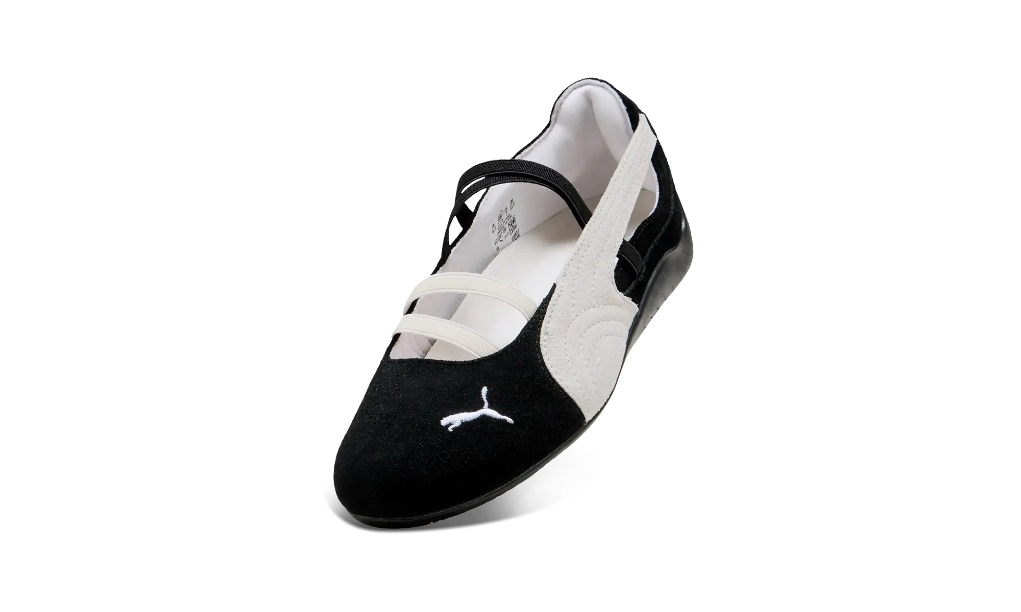 Newcop Puma Mujer Speedcat Ballet Black White Zapatillas 3