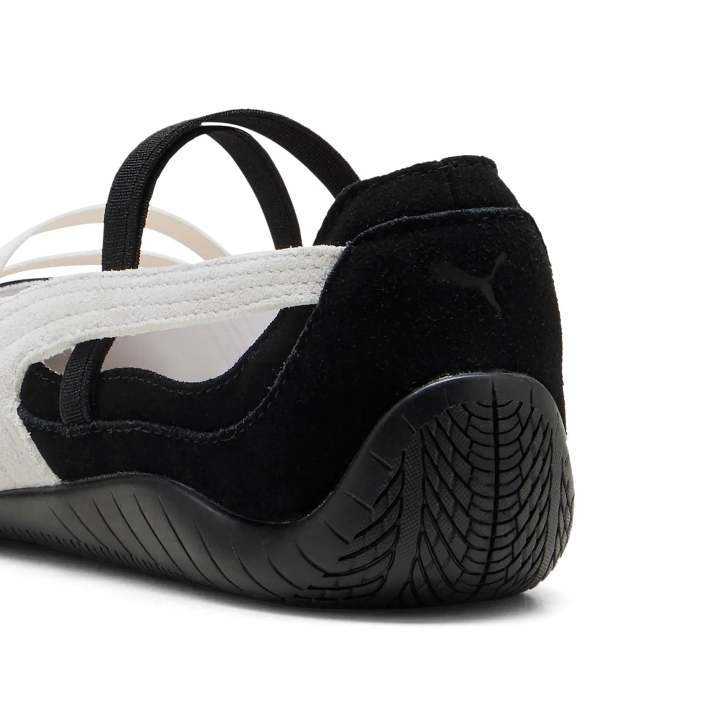 Newcop Puma Mujer Speedcat Ballet Black White Zapatillas 4