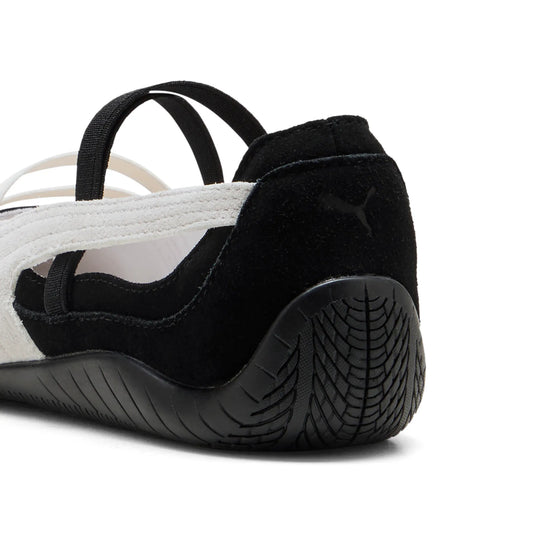 Newcop Puma Mujer Speedcat Ballet Black White Zapatillas 4