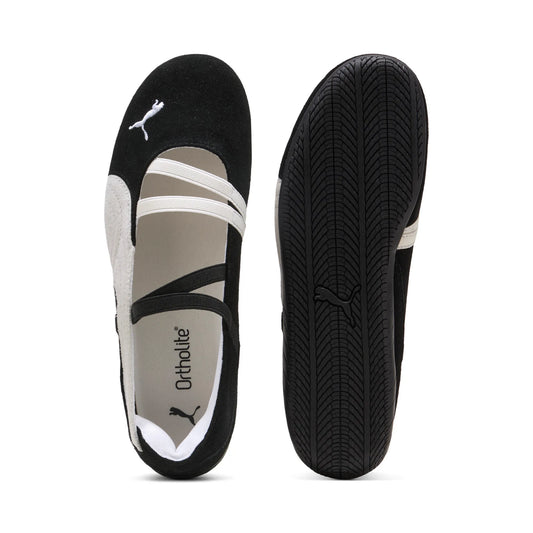 Newcop Puma Mujer Speedcat Ballet Black White Zapatillas 5