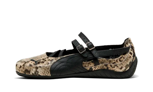 Newcop Puma Mujer Speedcat Ballet Snakeskin Black Vapor Grey Zapatillas 1