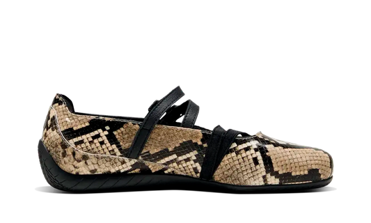 Newcop Puma Mujer Speedcat Ballet Snakeskin Black Vapor Grey Zapatillas 3