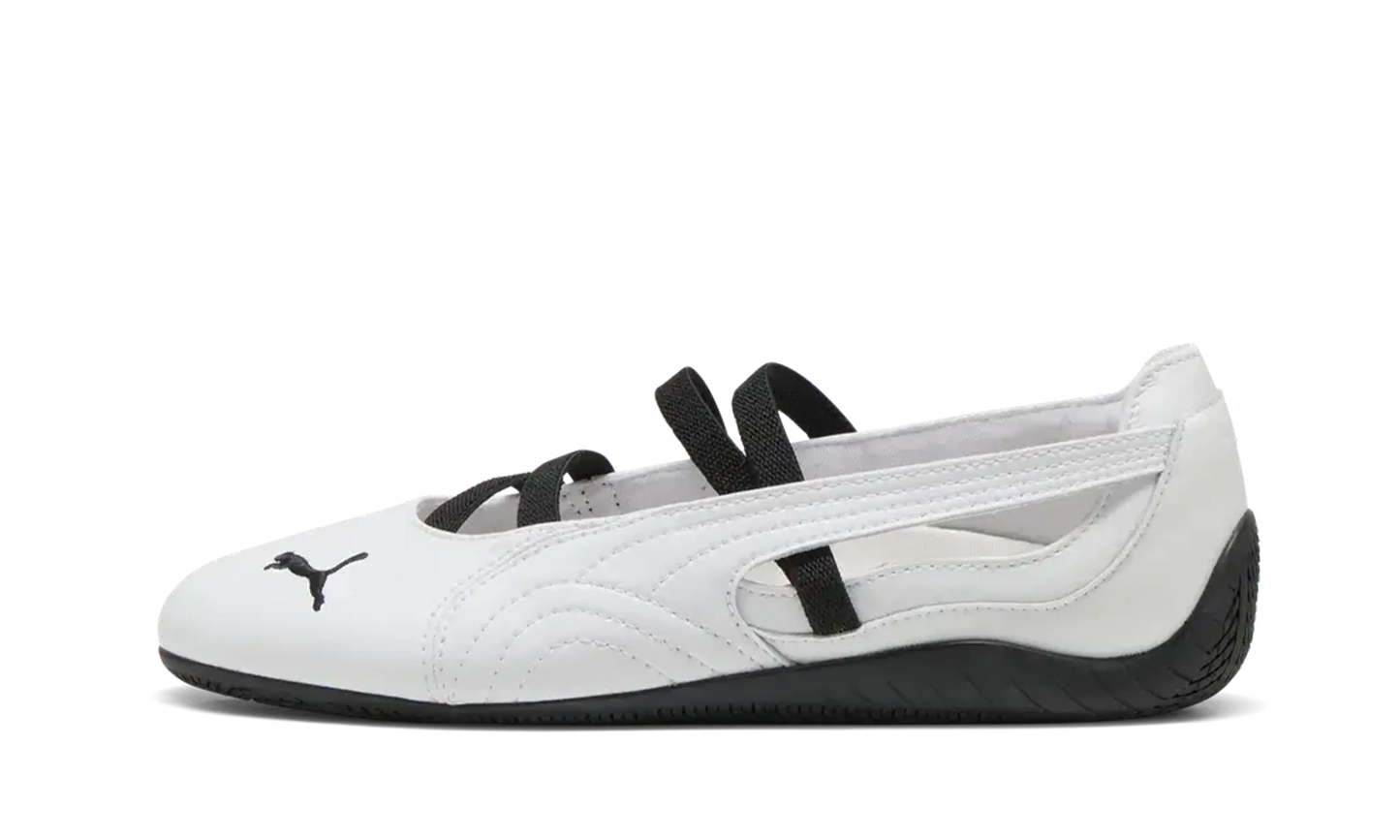 Newcop Puma Mujer Speedcat Ballet White Black Zapatillas 1