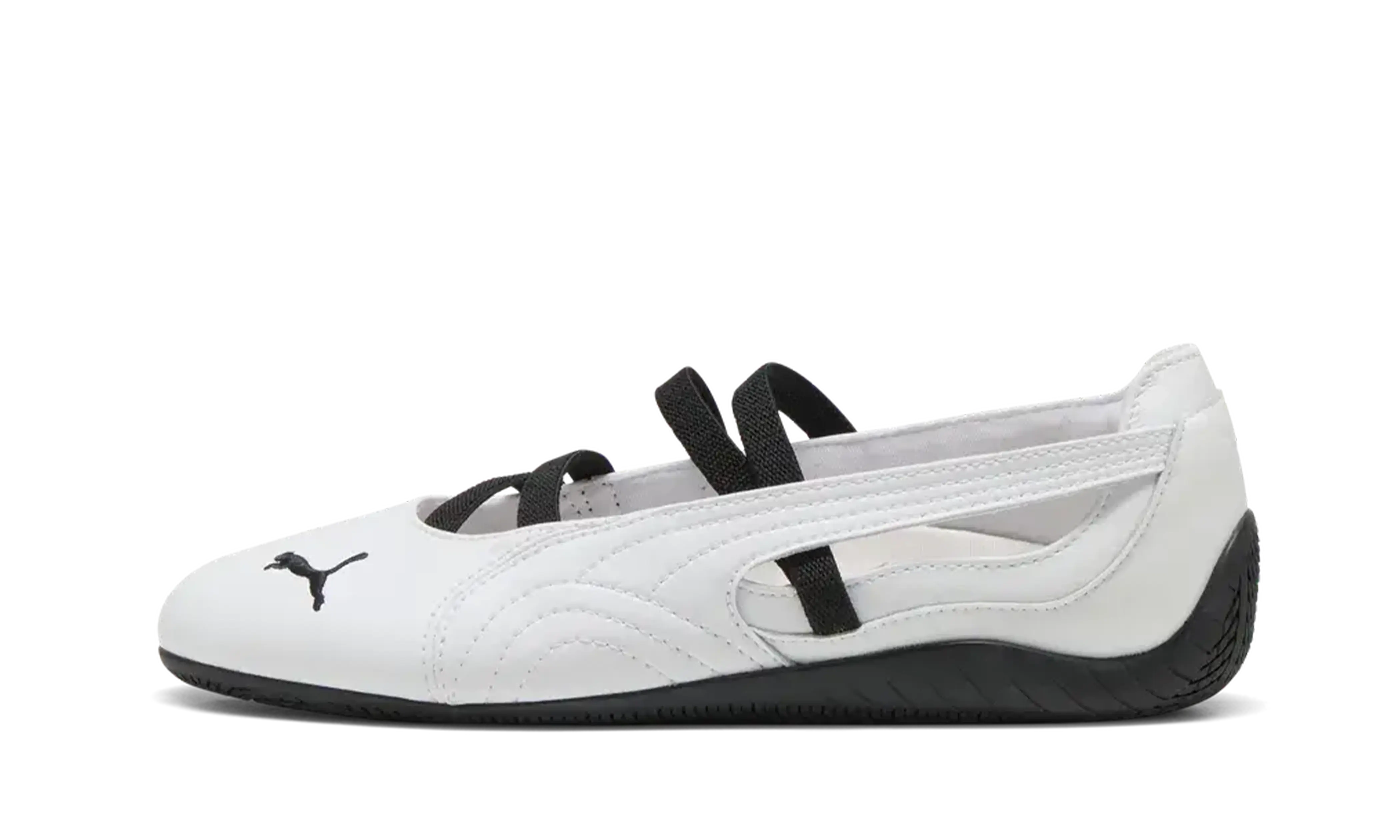 Newcop Puma Mujer Speedcat Ballet White Black Zapatillas 1
