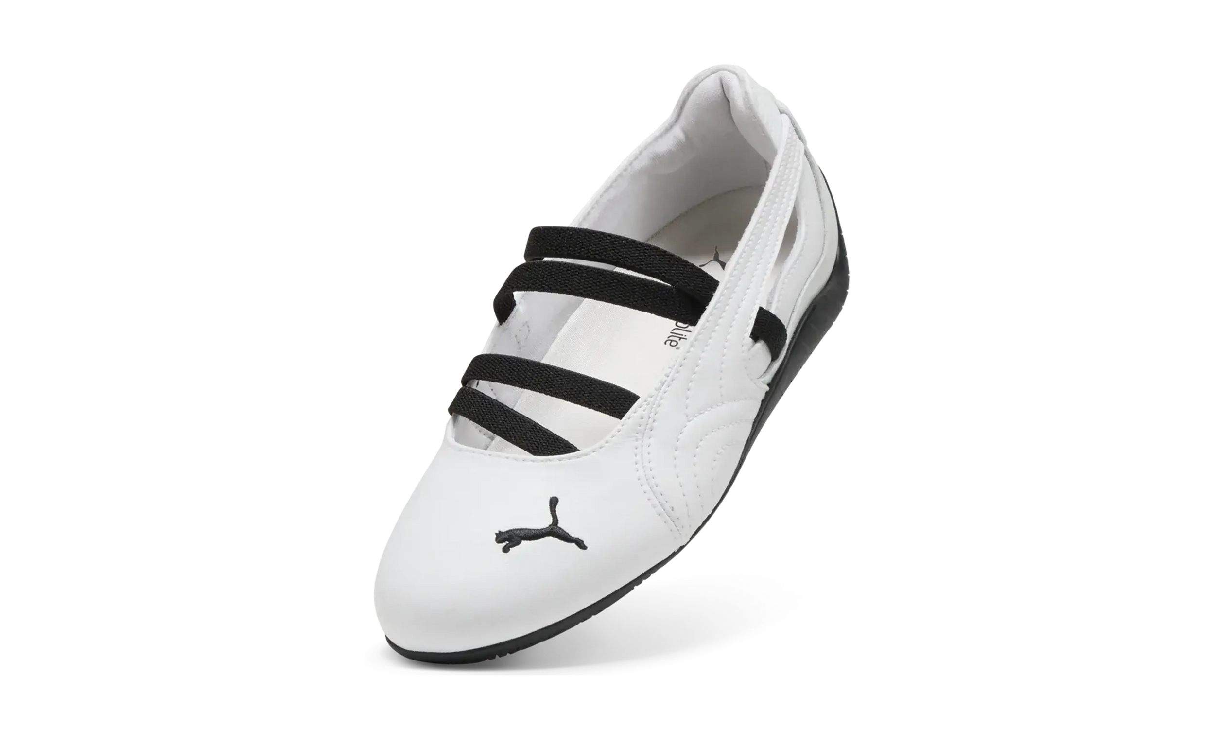 Newcop Puma Mujer Speedcat Ballet White Black Zapatillas 3