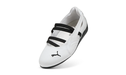 Newcop Puma Mujer Speedcat Ballet White Black Zapatillas 3