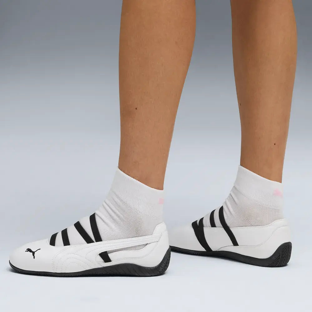 Newcop Puma Mujer Speedcat Ballet White Black Zapatillas 4