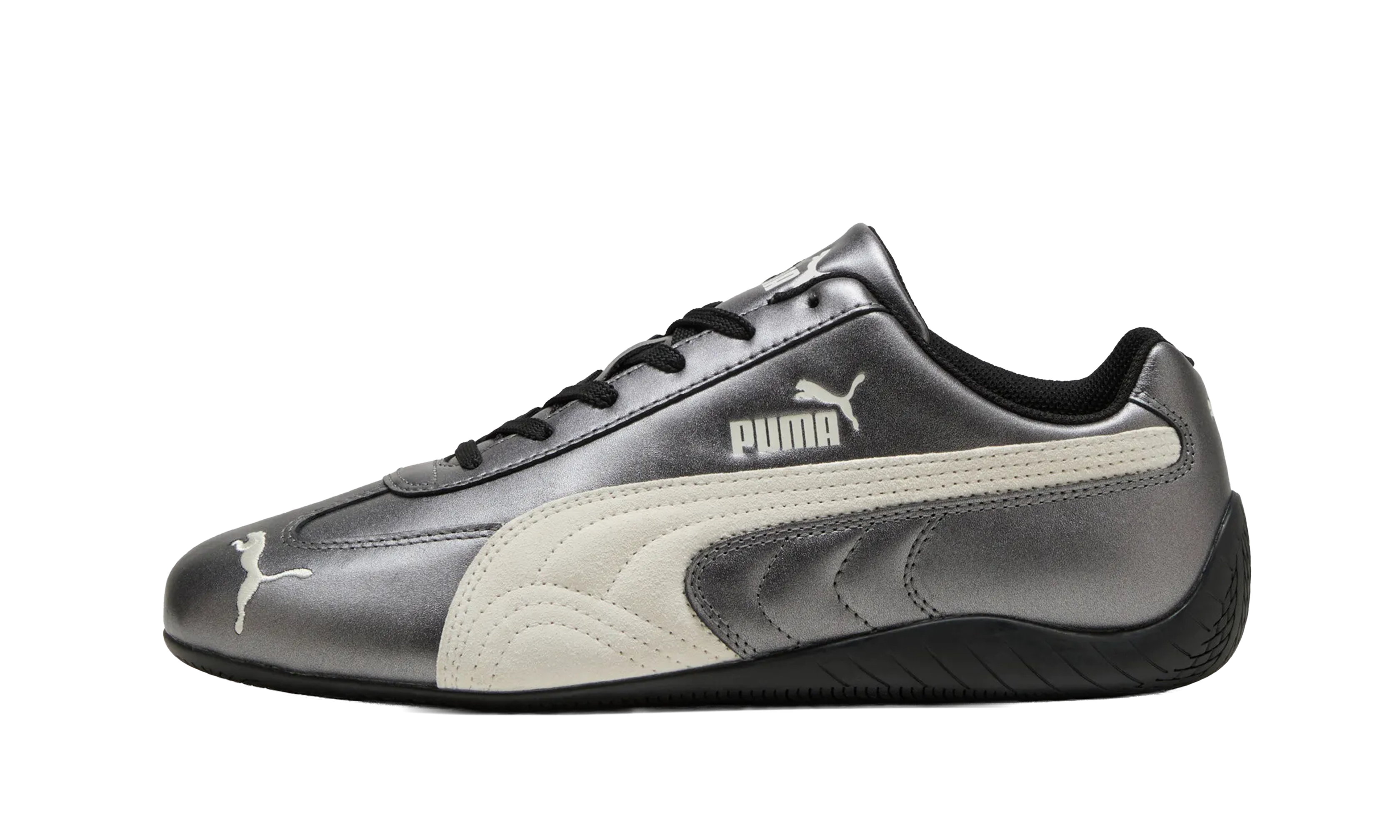 Newcop Puma Mujer Speedcat Metallic Black Warm White Zapatillas 1
