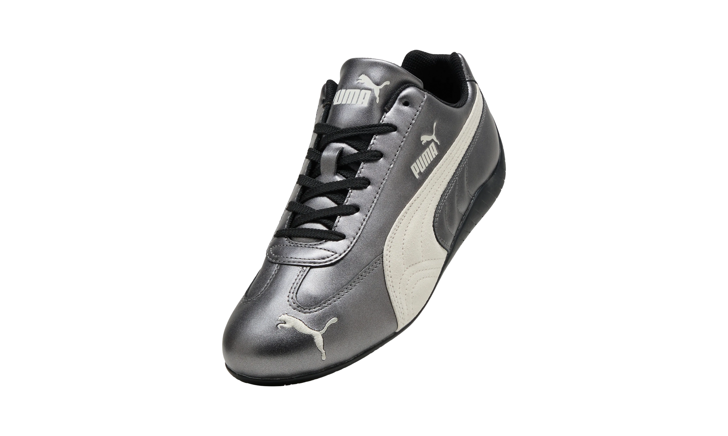 Newcop Puma Mujer Speedcat Metallic Black Warm White Zapatillas 4