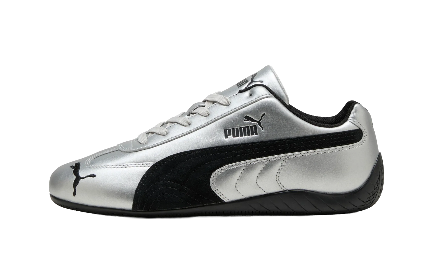 Newcop Puma Mujer Speedcat Metallic Silver Black Zapatillas 1