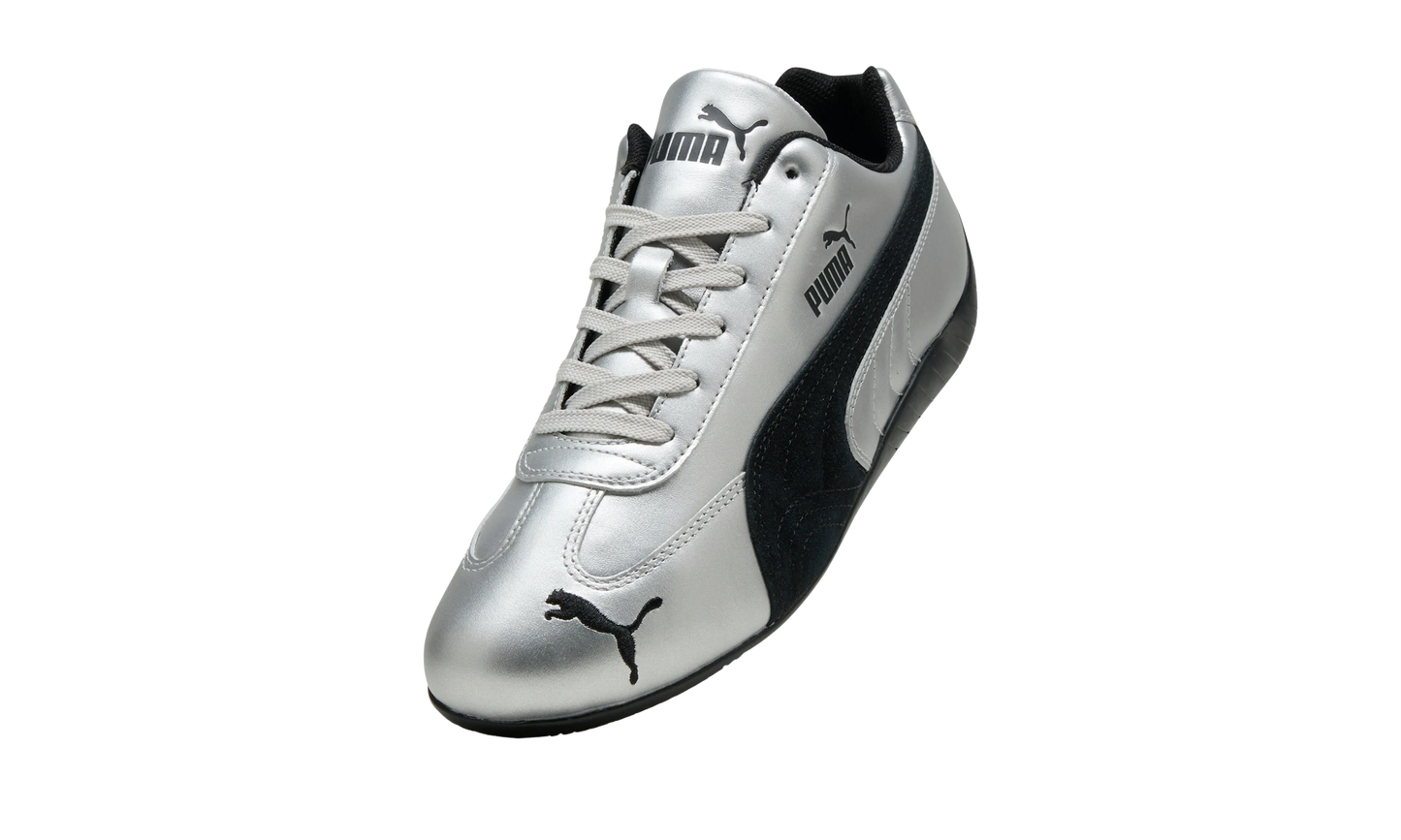 Newcop Puma Mujer Speedcat Metallic Silver Black Zapatillas 3
