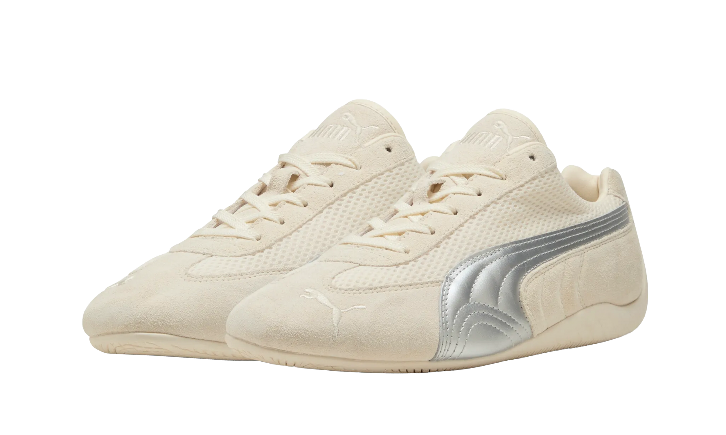 Newcop Puma Mujer Speedcat Premium Shadow Grey Frosted Ivory Zapatillas 2
