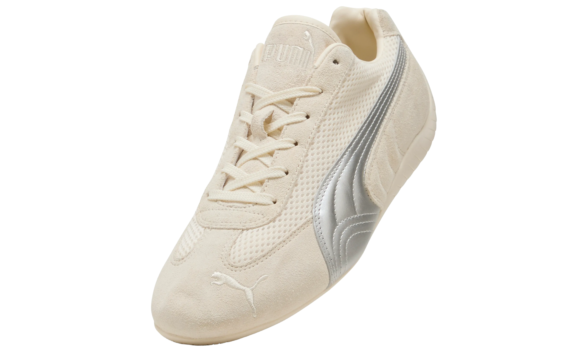 Newcop Puma Mujer Speedcat Premium Shadow Grey Frosted Ivory Zapatillas 3