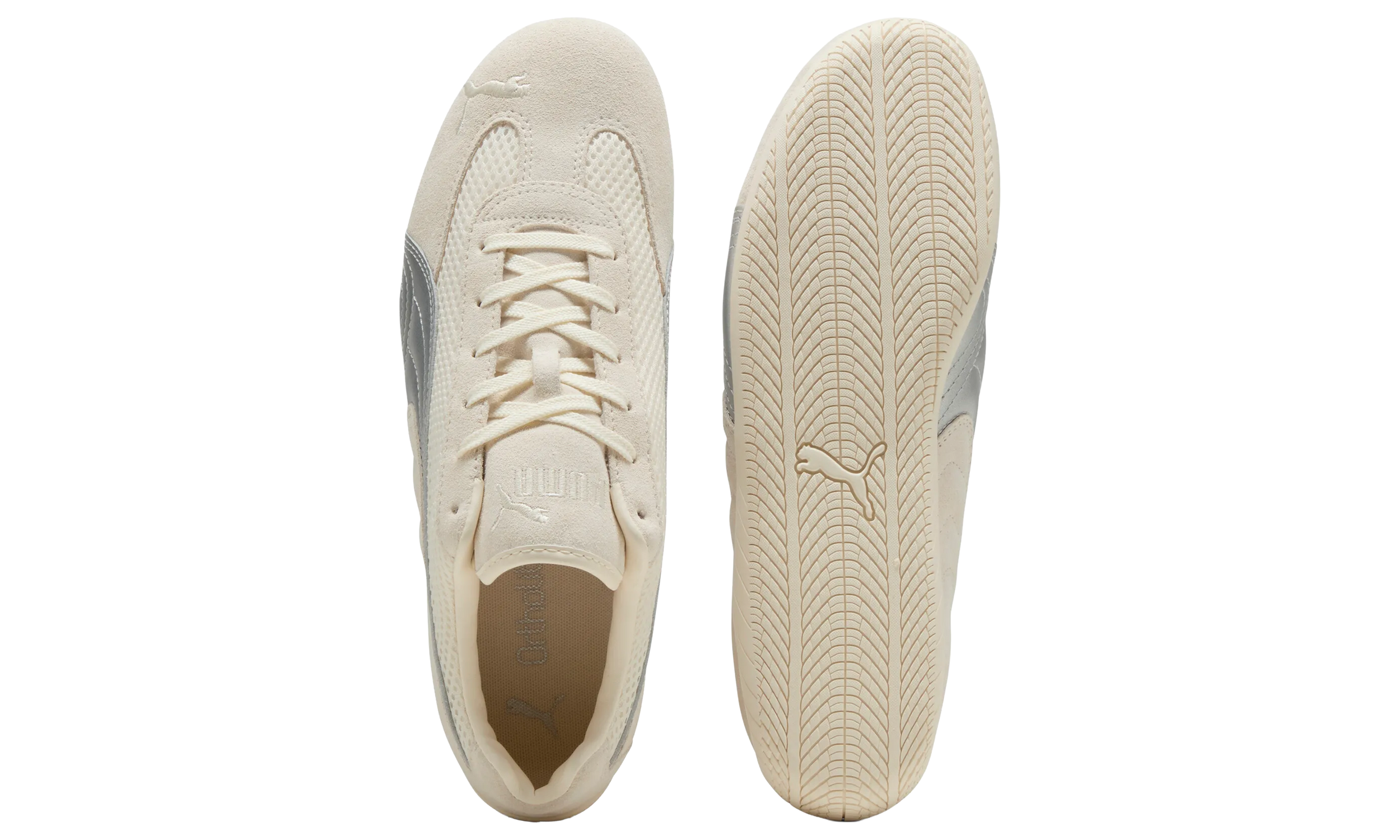 Newcop Puma Mujer Speedcat Premium Shadow Grey Frosted Ivory Zapatillas 5