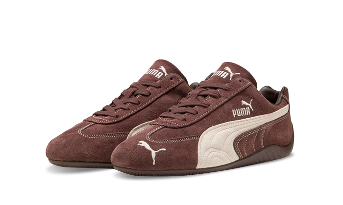 Newcop Puma Mujer Speedcat Ttf Dark Chocolate Frosted Ivory Zapatillas 2