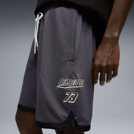 Newcop Puma Oversized Shorts X Represent Grey Ropa 4