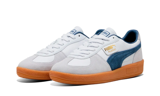 Newcop Puma Palermo Lth White Dark Indigo Zapatillas 2